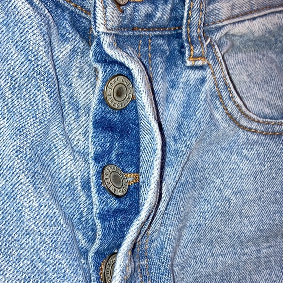 PACSUN J. Galt distressed button fly shorts sz M - Picture 2 of 7